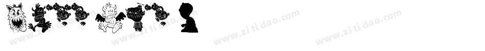 Catt Art字体转换